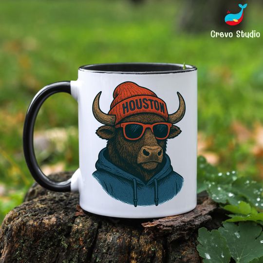 Personalized Personalized Houston Football Texans Mug, Coffee Cup Gift, Gift for Fan