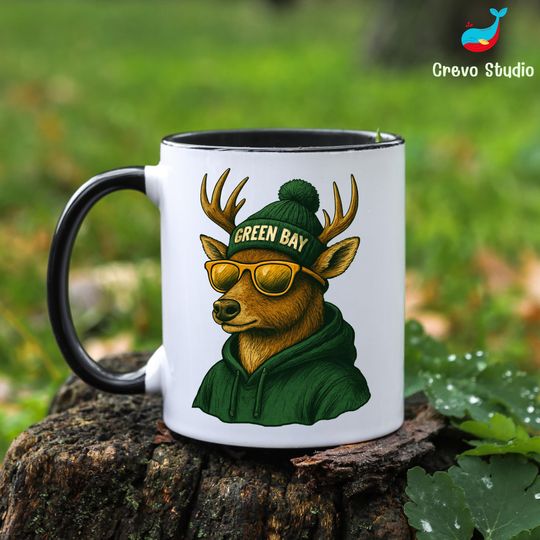 Discover Green Bay Football Coffee Mug, Custom Packer Coffee Cup, GB Fan Gift