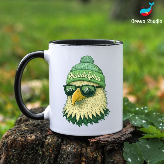 Personalized Philadelphia Football Mug, Coffee Cup Gift, Gift for Fan