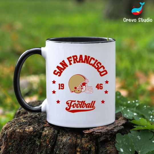 Personalized San Francisco Football 49ers Mug, Coffee Cup Gift, Gift for Fan