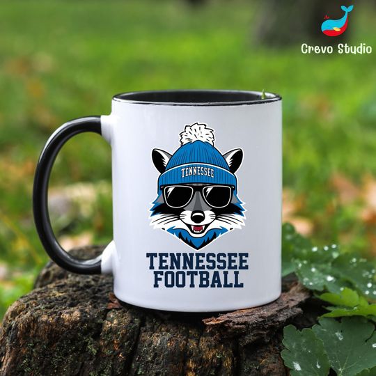 Discover Tennessee Football Mug, Custom Coffee Cup Gift, Personalized Name for Tennessee Fan