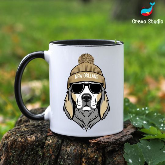 Personalized New Orleans Football Saint Mug, Coffee Cup Gift, Gift for Fan