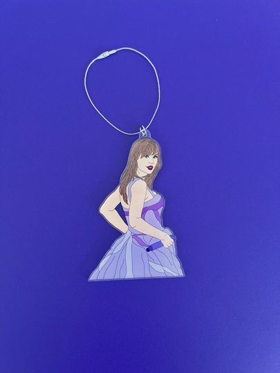 Discover Purple Acrylic Ornament