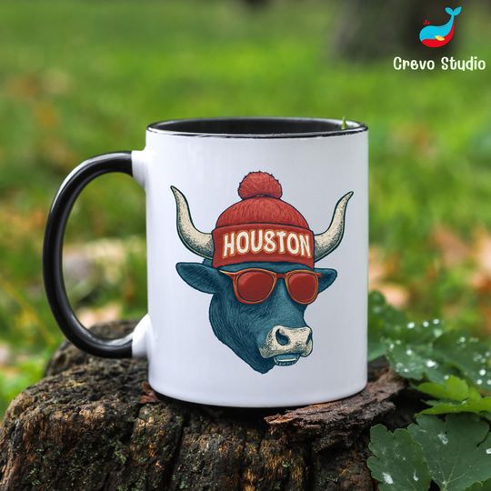 Personalized Houston Football Texan Mug, Coffee Cup Gift, Gift for Fan