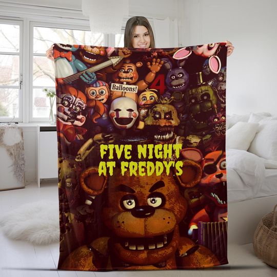 Five Nights At Freddy's Blanket, FNAF Baby Blanket
