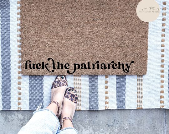 Discover Fuck the Patriarchy Door Mat, Custom Taylorr Swifts Doormat, Taylor taylor version Merch, Personalized Welcome Mat, All Too Well Gift, Holiday Gift