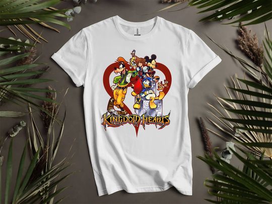 Discover Disney Kingdom Hearts Mickey, Goofy & Donald Group T-Shirt for Men, Women & Kids
