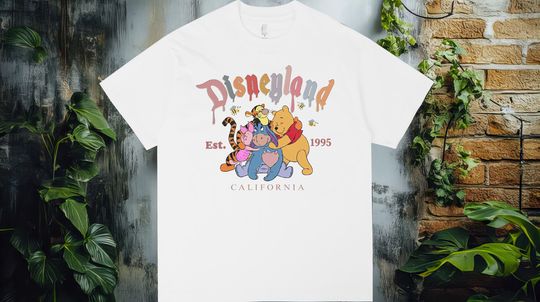 Discover Winnie The Pooh Disney T-Shirt, Premium Heavyweight, Oversized Fit