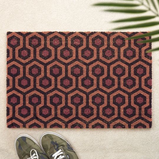 Discover Overlook Hotel Brush Door Mat Front Door Mat Printed Horror Movie Inspired Doormat First Home Family Gift Couples Gift