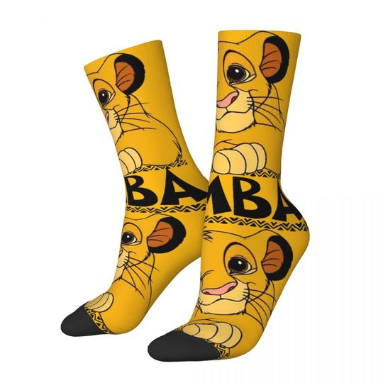 Discover Crazy compression Cute Simba Classic Sock