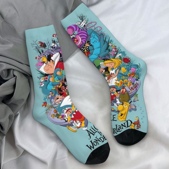 Alice In Wonderland Alice Friends Socks