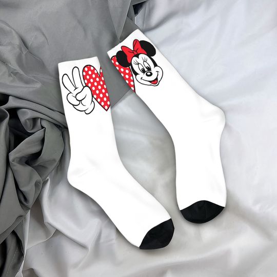 Discover Men Women minnie mouse mickey Socks