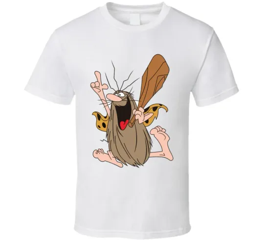 Captain Caveman Cartoon 3D T-Shirt