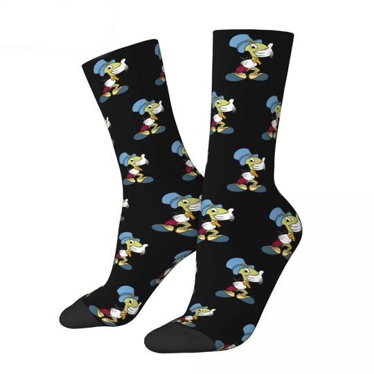 Discover Fashion Pinocchio Jiminy Cricket Skateboard Socks