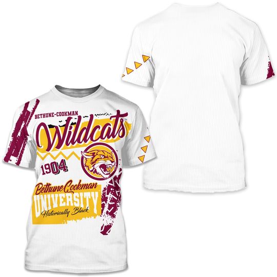 Bethune-Cookman Wildcats Heritage Tee Shirt | Wildcats Tee Shirt | Bethune-Cookman Tee | HBCU Pride | HBCU Tee Shirt | Bethune Cookman Shirt