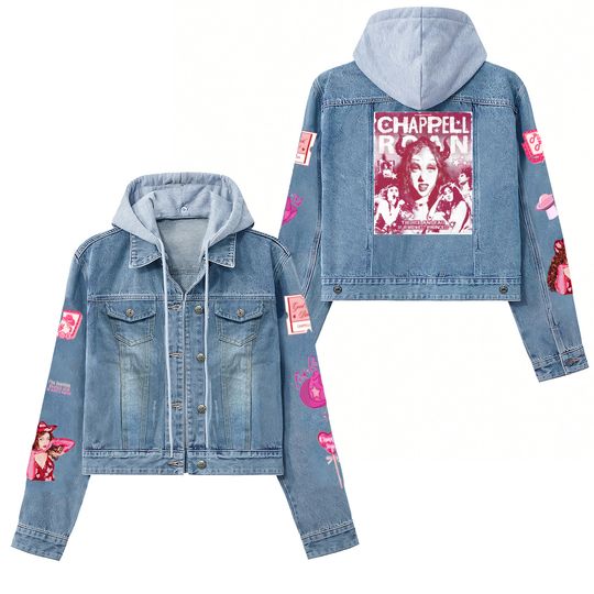 Chappell Roan Denim Jacket, Midwest Princess Unisex Hoodie, Pink Pony Club Jean Jacket, Chappell Roan Fan Gift, Tour Concert Outfit