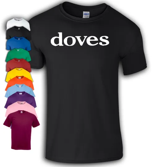 Discover Doves T-Shirt Manchester Band Indie Rock Jimi Jez Andy
