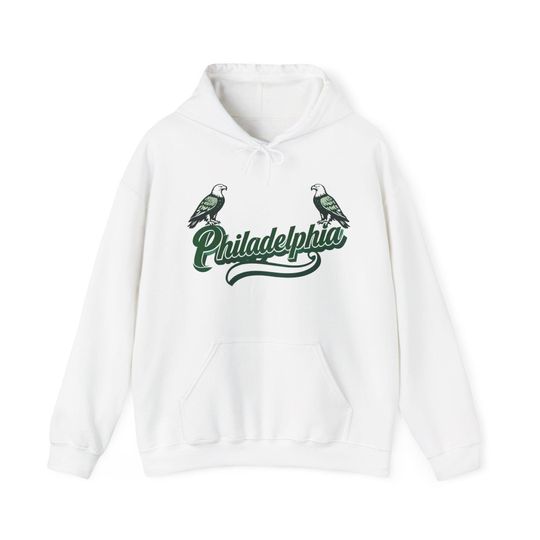 Discover Philadelphi Football Eagles Hoodie: Unisex Cotton-blend Sweatshirt