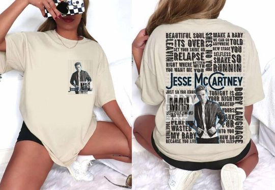 Discover McCartney song title tshirt music shirt