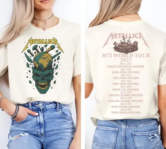 P mccartney Got Back Tour 2025 T‑Shirt