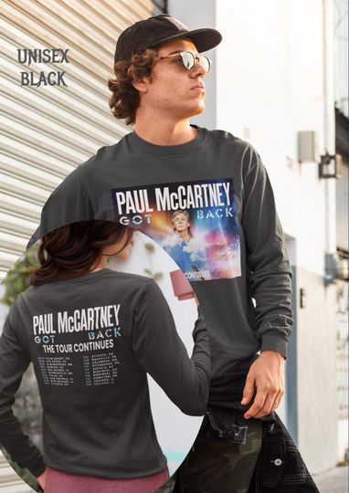 P mccartney Got Back Tour Long Sleeve T-Shirt