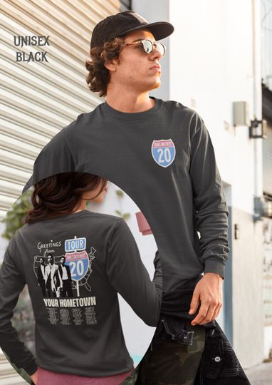 Discover Jonas Brothers  Greeting From Your Hometown Tour Shirt | Pop Rock Merch | Concert Tee for Fans