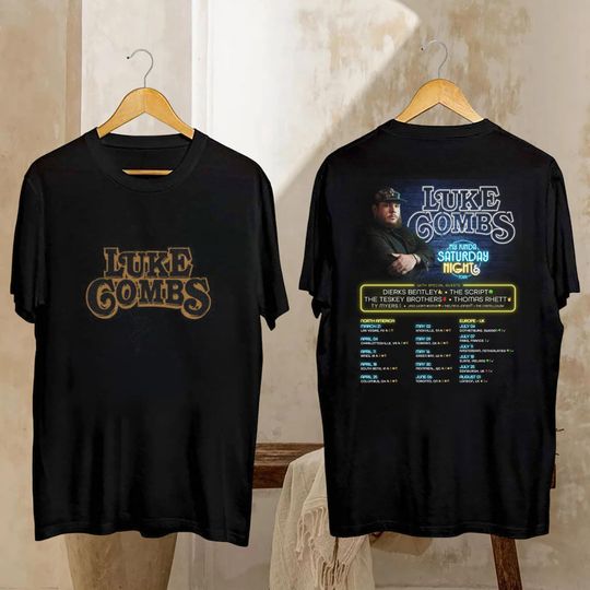 Discover 2026 Lukee Comb My Kinda Saturday Night Tour Shirt, Lukee Comb Tour, Lukee Comb Fan Gift, Lukee Comb Merch, Lukee Comb Country Music Tee