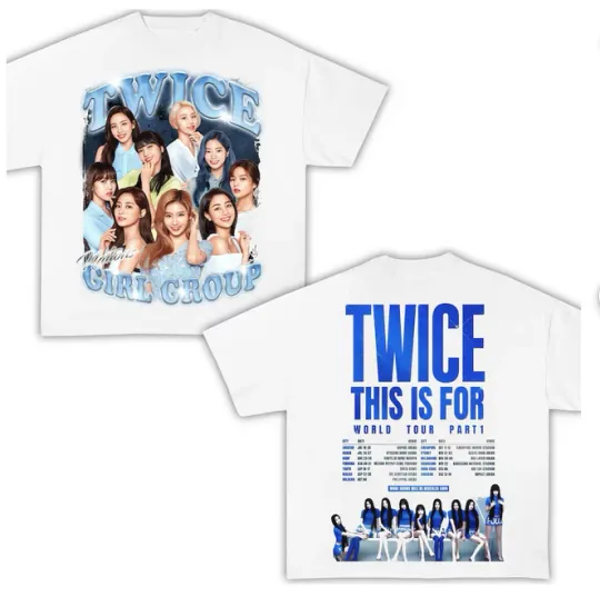 Discover Twice This is For Tour T- shirt, Twice Fan T-Shirt
