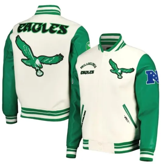 Discover Letterman Handmade Varsity Jacket With Pure Leather Sleeves