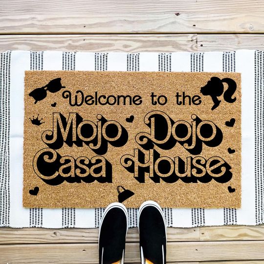 Discover Doormat Welcome to House - Welcome Door Mat - New Home Gift - Movie Doormat - Home Decor - Closing Gift, Doormat Gift, Birthday Gift,Wedding