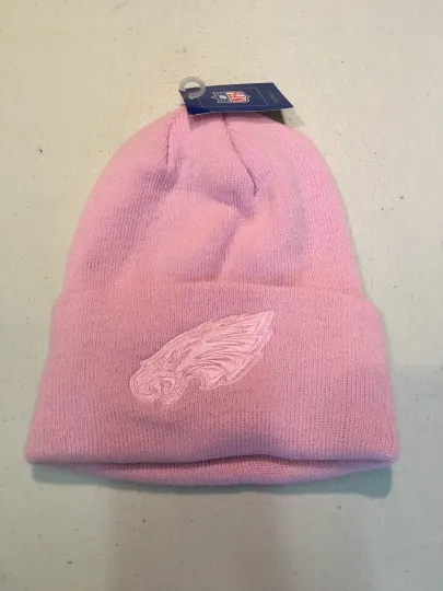 Discover PHILADELPHIA EAGLES football WOMEN'S PINK REEBOK KNIT WINTER CUFF HAT FREE SHIPPING