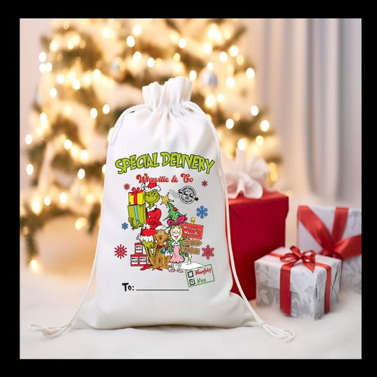 funny character Santa Sack