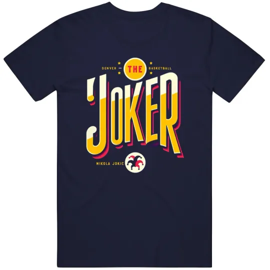 Discover Nikola Jokic The Joker Basketball T-Shirt