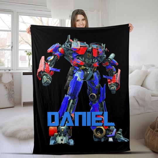 Custom Transformer Blanket Robot Personalized Blankets