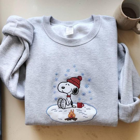 Discover Dog Christmas Embroidered Sweatshirt, Cute Christmas Sweatshirt, Festive Pet Lover Shirt, Christmas Holiday Sweaters, Christmas Gift
