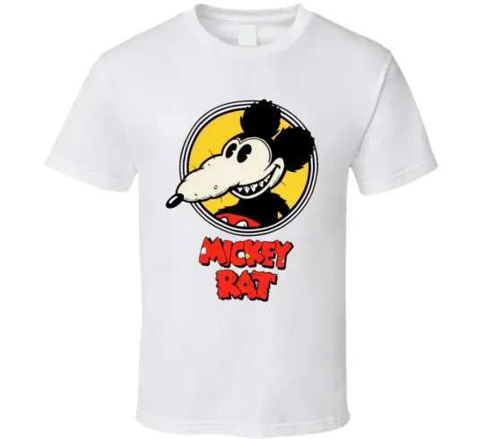 Discover New Mickey Rat Retro Parody T-Shirt for Men and Women