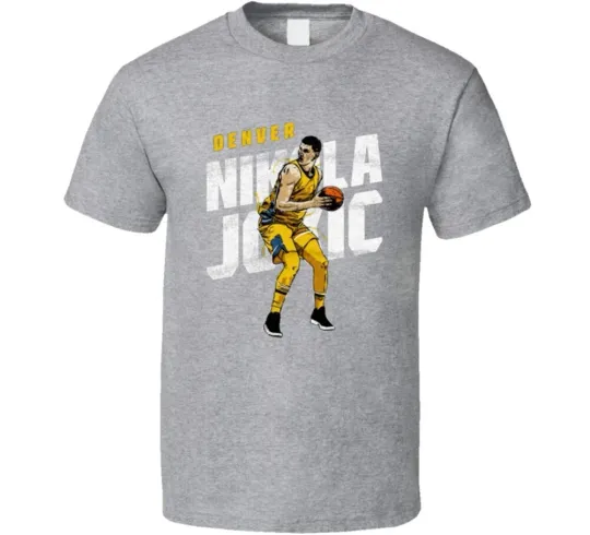 Discover Nikola Jokic Denver Basketball Fan T-Shirt