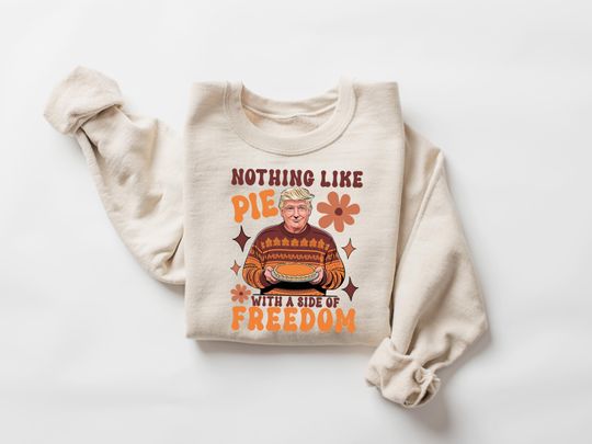 Discover Trumpkin Pie Sweatshirt, Make Thanksgiving Great Again Shirt, Funny Thanksgiving Tshirt, Thanksgiving Family Tee, Thanksgiving Trump Sweater