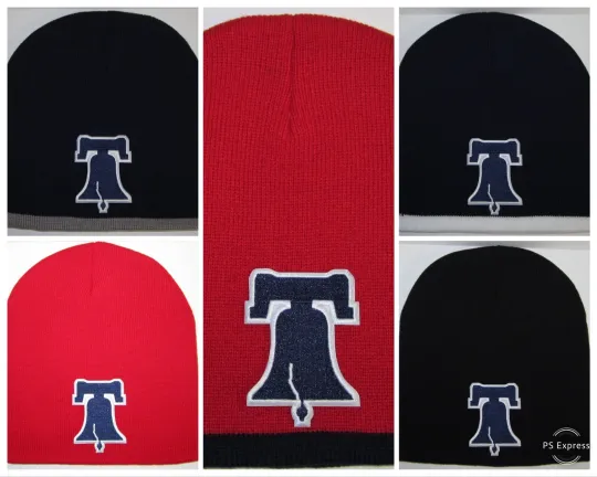 Discover Philadelphia Phillies Beanie ⚾️Knit Cap ⚾️Classic MLB Patch/Logo ⚾️Cool ⚾️New