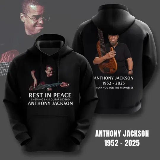 Discover Anthony Jackson 3D Apparel Hoodie