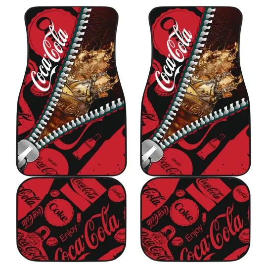 Discover Coca Cola Coke Car Floor Mats Drinks Car Accessories Custom For Fans