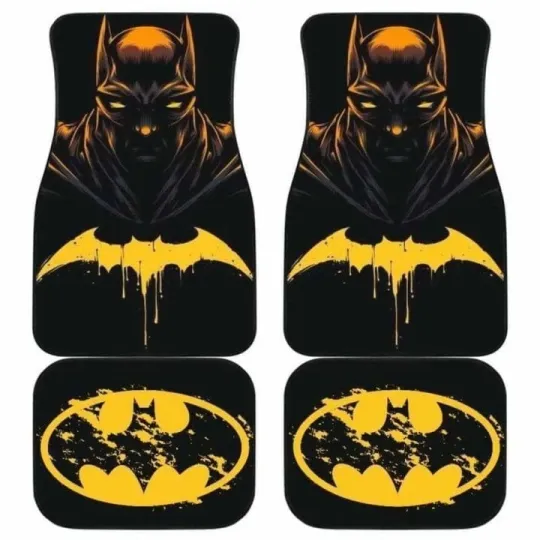 Batman Car Floor Mats – Custom Auto Interior Accessories