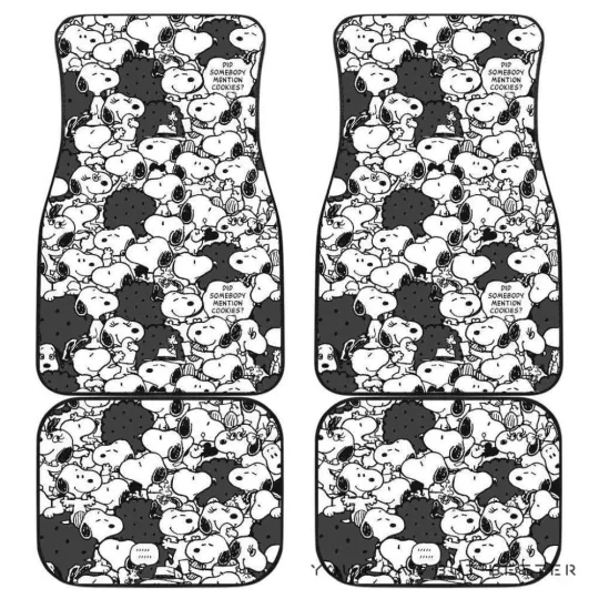 Discover Snoopyy Car Floor Mats Personalized Car Seat Floor Mat Custom Print Shirtcustom