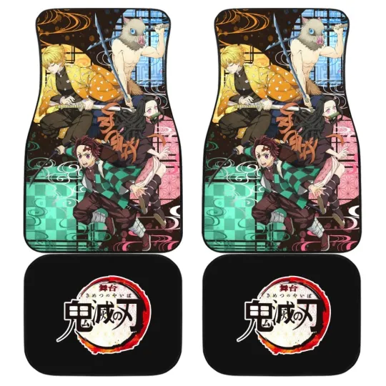 Discover Main Character demon Car Floor Mats – Custom Anime Vehicle Accessories