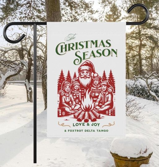 Discover Funny FDT Trump Christmas Garden & House Banner, Anti MAGA Christmas House Banner, Pro Democracy House Banner, FDT Garden and House Banner
