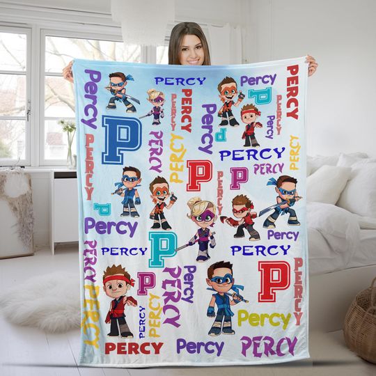 Discover Ninja Kidz TV Family Birthday Blanket/Ninja Kidz Tv Birthday Blanket/Ninja Kidz TV Blanket/Custom Ninja Kidz TV Birthday Blanket OGWT23