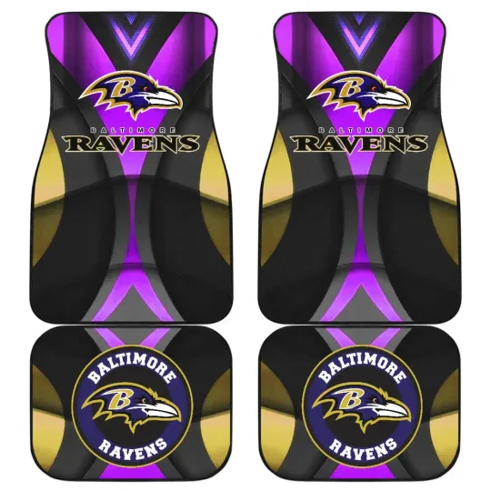Discover American Football Club Car Floor Mats football Car Accessories