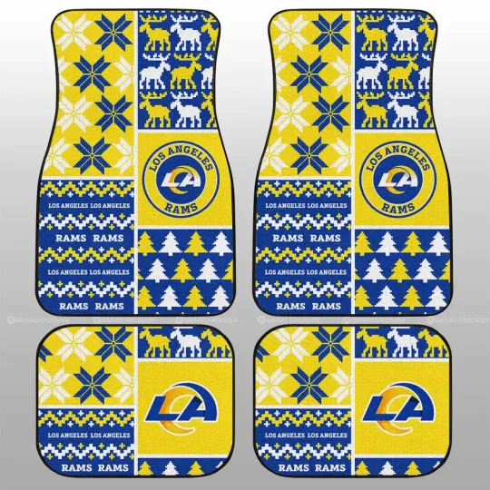 Discover American Football Club Car Floor Mats Custom Ugly Style Car Accessories