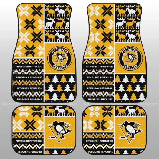 Discover American Football Club Car Floor Mats Ugly Style Car Accessories