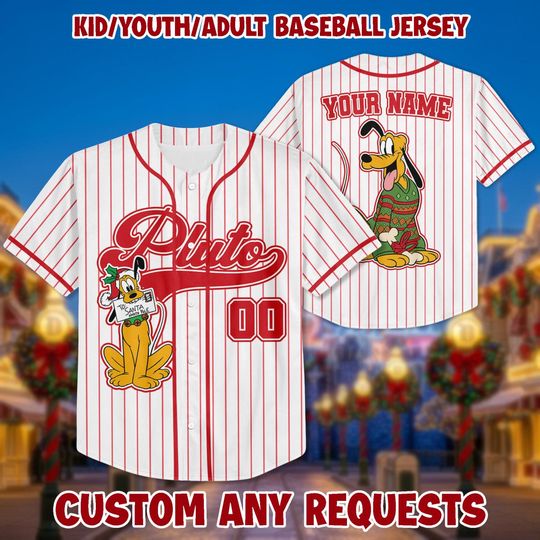 Discover Personalized Pluto Christmas Jersey Shirt: Custom Birthday Gift